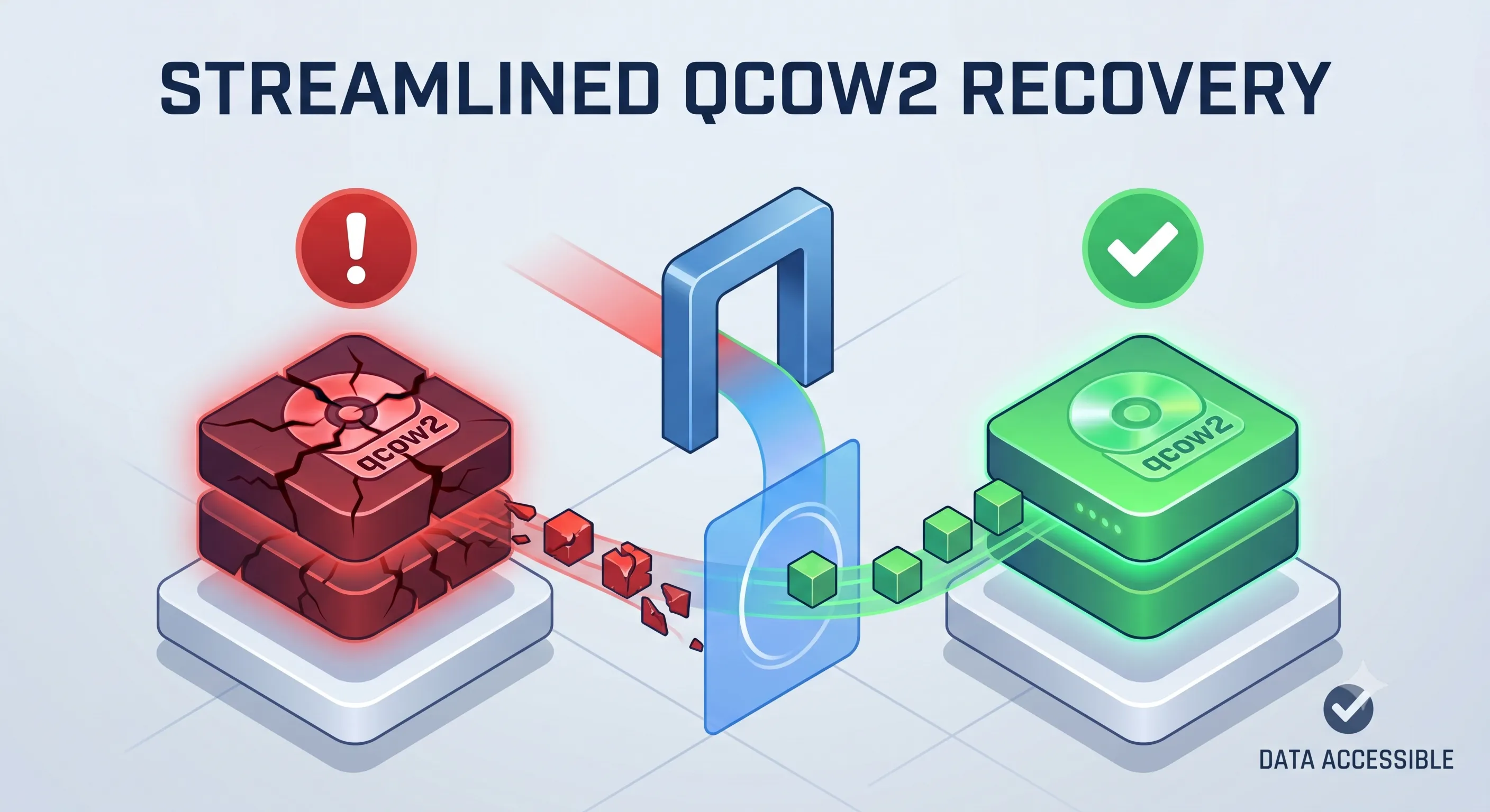QCOW2 unusual recovery